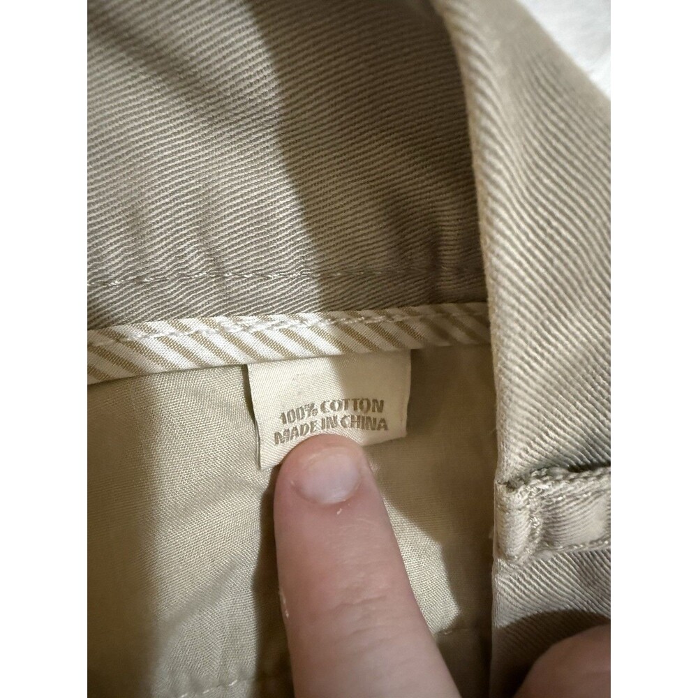 J. Crew Pants Womens 10 Tall Khaki Trousers Favorite Fit Business Career Work - Picture 5 of 6